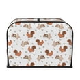 thumbnail image 2 of Pofeuu Rabbit And Squirrel Print Toaster Cover 4 Slice, Bread Dust Cover & Fingerprint Protection, Kitchen Small Appliance Covers(Toaster Cover), 2 of 7