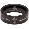 thumbnail image 5 of Amazing Grace Tungsten Carbide Ring, 5 of 9