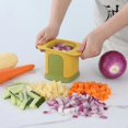 thumbnail image 2 of Picadora de Verduras YONGSHENG 2 en 1 Manual Cortador de Verduras en Cubitos, 2 of 5