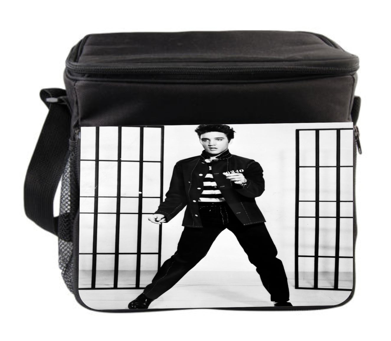Elvis Presley Jailhouse Rock Cross Body Thermo Cooler Lunch Bag For Kids  and Adults 