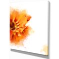 thumbnail image 2 of Beautiful Yellow Flower Watercolor - Flowers Canvas Wall Artwork, 2 of 4
