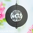 thumbnail image 3 of GLOWNEON Custom Elephant Kinetic Wind Spinner, Hanging Spinner Outdoor Metal Garden Decor, 3 of 5