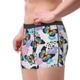 thumbnail image 2 of Pofeuu Bright Butterflies1 Print Men’s Boxer Briefs, Moisture-Wicking Underwear, Regular,Trunk-XX-Large, 2 of 5