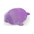 thumbnail image 2 of Mango Steam 15" Purple Plush Stuffed Animal, Seal, 2 of 4