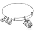 thumbnail image 2 of Alex and Ani Archangel Michael EWB Rafaelian Silver Bangle Bracelet, 2 of 3