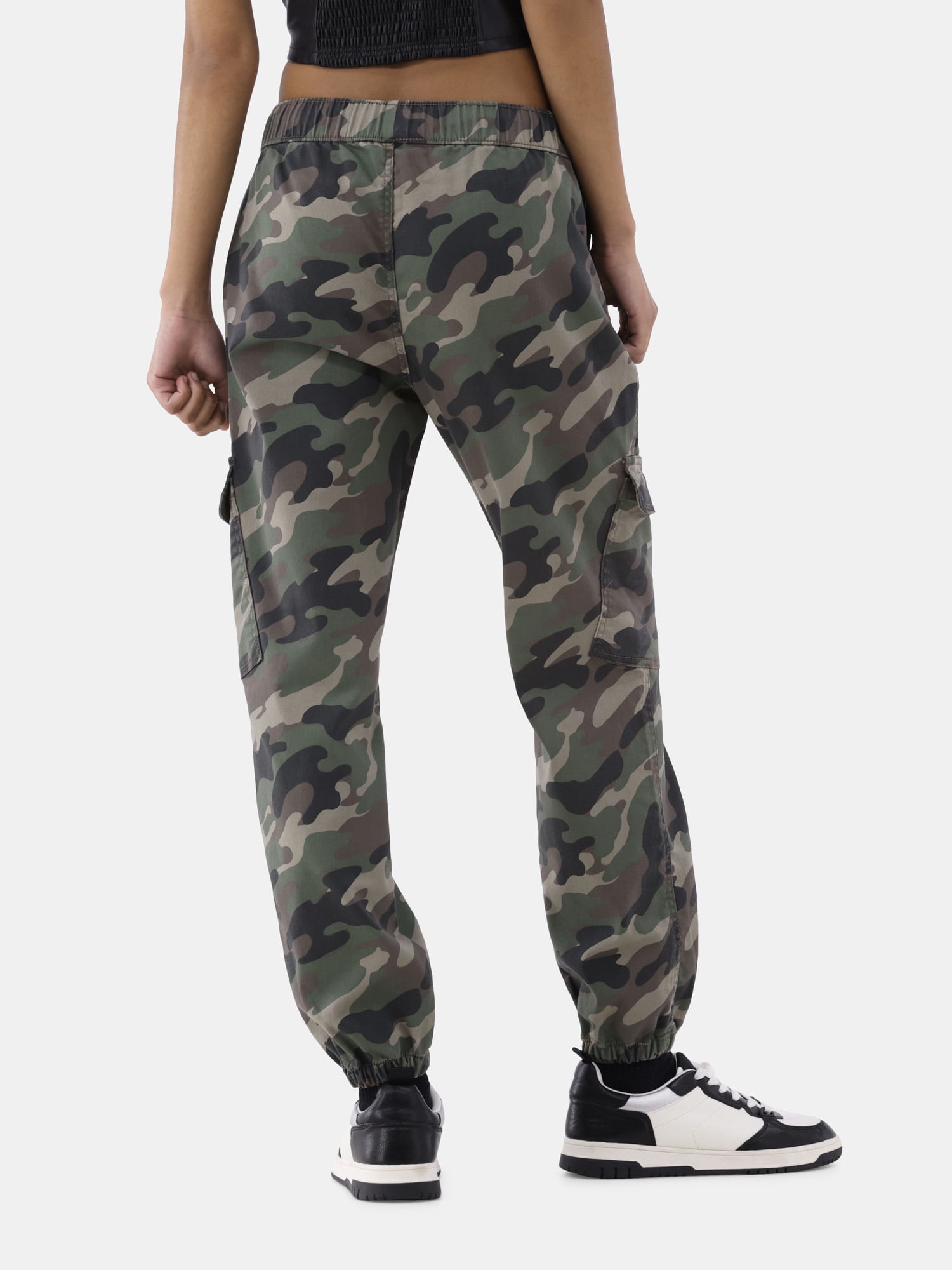 No Boundaries Utility Jogger Pants, 27" Inseam, Women's
