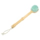 thumbnail image 1 of Depurador de espalda para baño de ducha, cepillo corporal de silicona con mango largo para piel exfoliante verde, 1 ud., 1 of 7