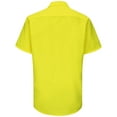 thumbnail image 4 of Red Kap Men's Short Sleeve Enhanced Visibility Ripstop Work Shirt, 4 of 5