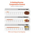 thumbnail image 3 of VEVOR Portable Commercial Induction Cooktop 1800W Countertop Burner 9 Temp Levels, 3 of 9