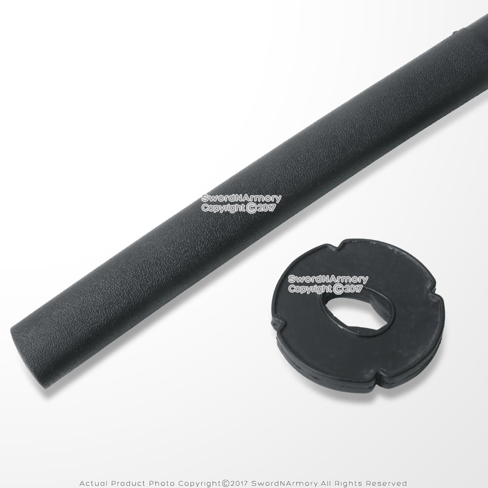 40" Foam Training Katana Samurai Sword Sparring Stick LARP Black