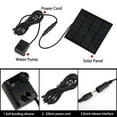thumbnail image 2 of 200L/H Solar Panel Water Pump Feature Garden Pool Pond Fish Aquarium Fountain, 2 of 4