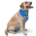 thumbnail image 2 of Oklahoma Flag Puppy Bandana Printing Dog Bib Scarf For Small Medium Large Dogs Cats Pets, 2 of 6