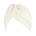 thumbnail image 2 of Happy date 3pcs Turbans for Women Stretchy African Turban Soft Headwrap Pleated Turban Soft Beanie Cap, 2 of 8