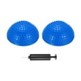 thumbnail image 1 of Uxcell Mitades de Domos Espinosos para Balance 6.7x3.1 Pulgadas, Puntos de Entrenador de Balance con Bomba de Mano, Azul 2 Pcs, 1 of 7