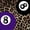 Azure Leopard, variant on Erosebridal Eight Ball Blackout Curtains Crimson Window Curtains Pack of 2 (38x45 Each), Crimson Leopard