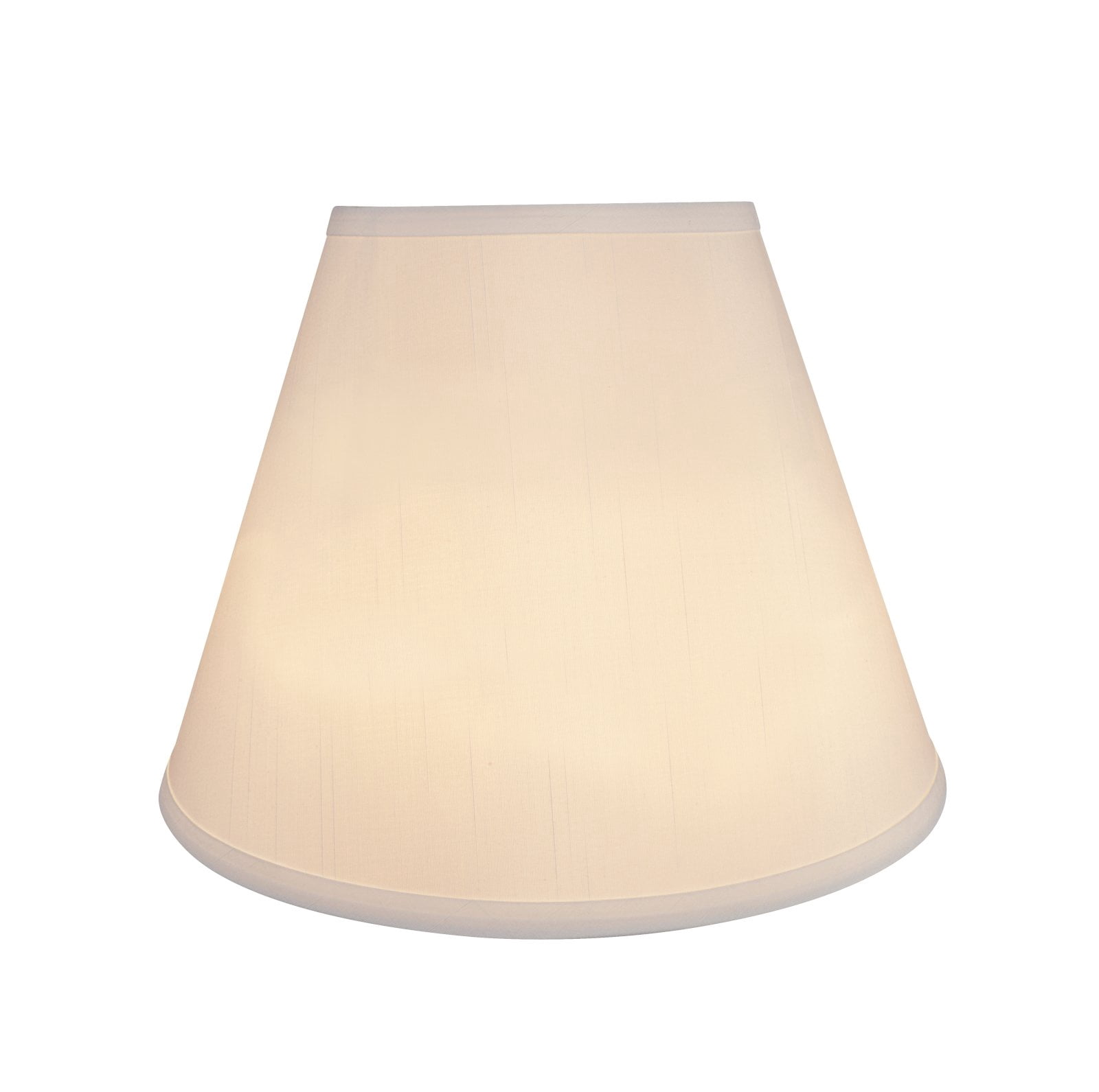 Aspen Creative 58880 Transitional Hardback Empire Shape UNO Construction Lamp Shade in White, 12" wide (6" x 12" x 9")