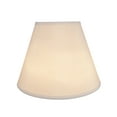 thumbnail image 3 of Aspen Creative 58880 Transitional Hardback Empire Shape UNO Construction Lamp Shade in White, 12" wide (6" x 12" x 9"), 3 of 5