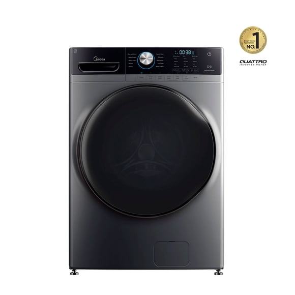 Lavadora Carga Frontal Midea Titan Wash 21Kg Silver