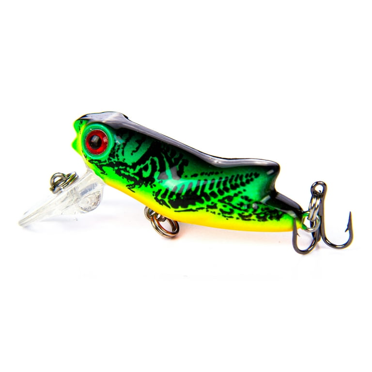 Ozark Trail Mini Creature Fishing Lure Kit with 3 Top