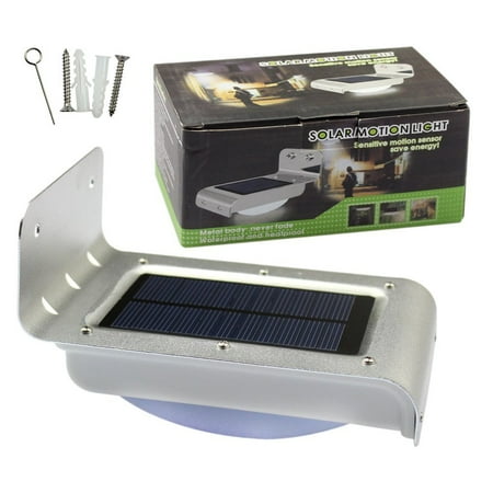 Miyole 2nd Generration White Led Solar Powered Motion Sensor Light Miyole 2nd Generration White Led Solar Powered Motion Sensor Light Waterproof 3825 16leds Deck Yard