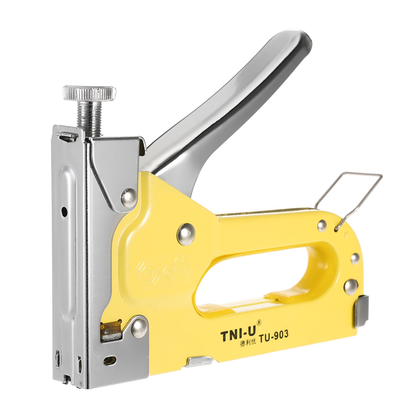 Irfora TNI-U TU-903 3 Ways Stapler Staple Heavy Duty Chrome U-Shape Nails Stapler Nailer