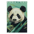 thumbnail image 5 of Panda Bamboo Leaves Green Black Out Curtains 84 Inch Length for Bedroom Living Room Windows 2 Panels Set, 5 of 6