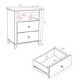 thumbnail image 3 of Prepac Yaletown Espresso 2-Drawer Tall Nightstand, 3 of 5