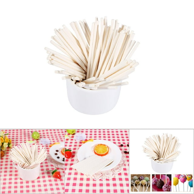 Bâtons de Cake Pop Santé, Bâtons de Sucette, pour Faire des Cake Pops