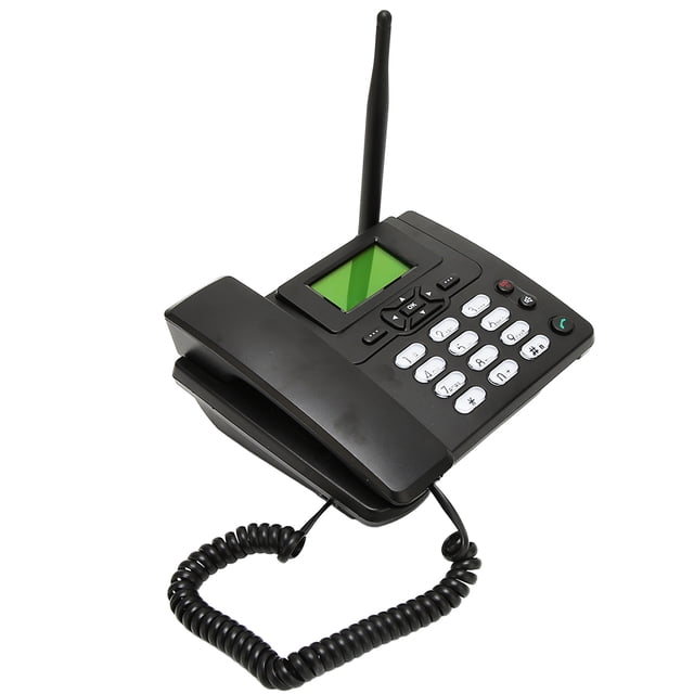 Teléfono De Escritorio, Altavoz De Alta Fidelidad, Botones Grandes, Frecuencia Dual, Llamadas Manos Libres, Teléfono Inalámbrico Con Antena Externa Para El Hogar Para El Hotel