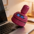 thumbnail image 6 of Desktop Vacuum Cleaner, Purple Cartoon Eraser Dust Tool, Cleaner, Keyboard & Pencil Shavings Cleaner, Cartoon Dust Vacuum, Tool for Office Desk, Workspaces, Home, Tiny Tots’ Spaces, Daily Use., 6 of 6