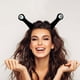 thumbnail image 5 of Diadema con antena de caracol y ojos saltones | Diadema elástica divertida y bonita para mujeres y niños | Accesorio para disfraces de spa, lavado, Halloween y fiestas, 5 of 5