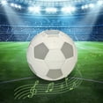 thumbnail image 6 of Portable Bluetooth speaker, 2026 soccer ball shaped speaker, supports Bluetooth 5.3, LED lights, XIP6 waterproof, TWS pairing, suitable for outdoor, home, travel, and gift giving scenarios., 6 of 6
