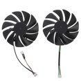 thumbnail image 2 of Graphics Card Cooler Gpu Cooler Stabilize Graphics Card Performance .4×3.4×0.8in 1 Pair, 2 of 3