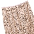 thumbnail image 3 of Inleife Women's Fashion High Waist Solid Color Short Skirt Loose Skirt Khaki M, 3 of 5