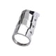 thumbnail image 5 of Anillo de nudillo Fernando Punk Rock Gótico Plata 18, 5 of 5