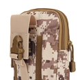 thumbnail image 2 of Bolsa de cinturo táctica bolsa riñonera ajustable con bolsa de teléfono móvil para pesca Camping senderismo , Color digital El 12x17x6cm Yinane Estuche táctico de cintura militar, 2 of 8