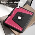 thumbnail image 6 of FJLBDE Case for iPad Air 13 Inch M3 2025 / M2 2024 12.9 inch (3rd/4th Gen), 360 Rotating Stand iPad Protective Case Cover with Auto Wake/Sleep, Red, 6 of 7