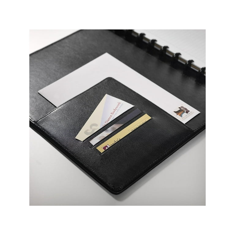 Custom Unlined Leather Sketchbook or Notebook, Black