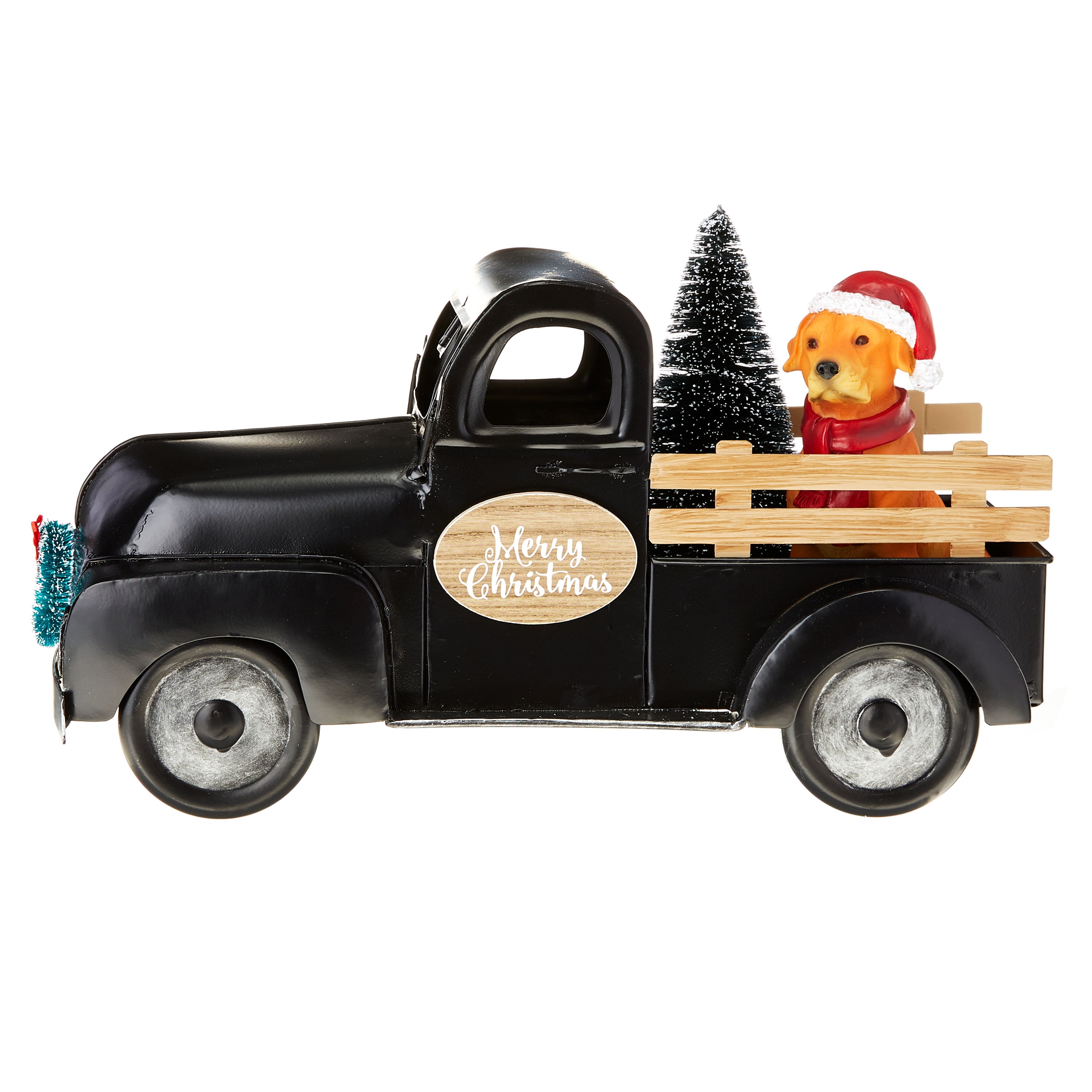 Dogs Christmas Santa Express Delivery Red Truck Cutting Board Pet Cats 