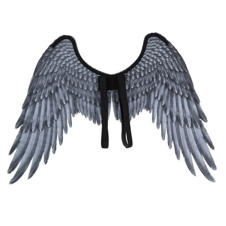 Wings Costume Black Angel Cosplay Wings Birds Cosplay Halloween Fashion