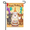 Garden Flag-1, variant on Happy Birthday Sheep Garden Flag 12×18in Double Sided Linen Balloon Cake Festive UV Protected Fade Resistant Weatherproof Decor For Outdoor Home Yard Patio Celebration