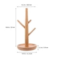 thumbnail image 4 of Watch Storage Rack Jewelry Stand Watches Box Show Bracket Bracelet Wood, 4 of 6