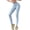 Blue, variant on Sevpuikl Women Seamless Plaid Pattern Leggings Butt Lifting High Waist Yoga Running Jogging Workout Sport Pants