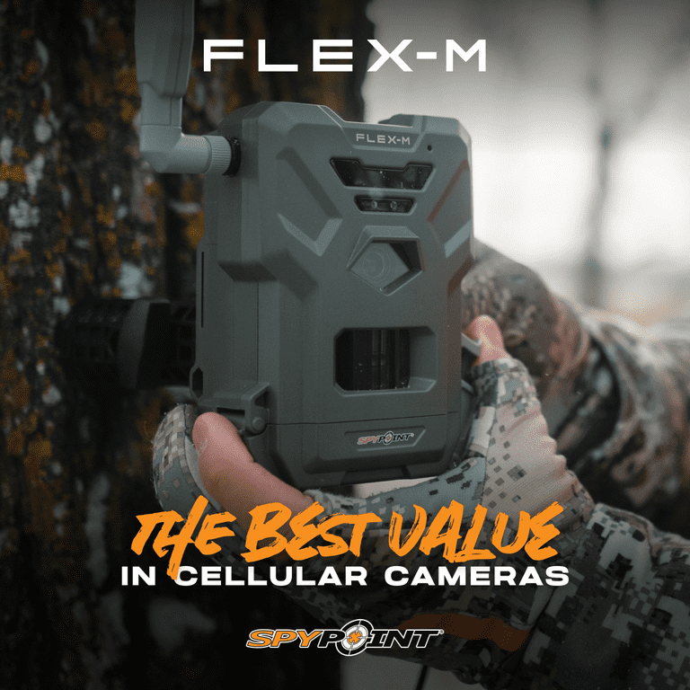SPYPOINT Flex-M Twin Pack Cellular Trail Cameras Best Hunting