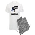 thumbnail image 1 of CafePress - Rugby Superhero - Men's Light Pajamas, 1 of 1
