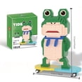 thumbnail image 3 of Frog series,Microparticle building blocks,Puzzle Assembly DIY Handmade Model, 3 of 5
