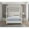 thumbnail image 4 of Pemberley Row Linen Textured Cream Queen Bed Rectangular Canopy 56" Unassembled, 4 of 8