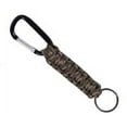 thumbnail image 2 of Woodland Camouflage - Tactical Survival Paracord Carabiner Key Chain, 2 of 2