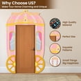 thumbnail image 3 of 3Pcs Princess Carriage Decorations Porch Sign Banner Princess Carriage Pattern Party Decorations Hanging Welcome Door Banner, 3 of 9