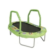 Mini trampoline ovale JumpKing avec coussin vert, 38 "x 66"